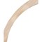 Ekena Millwork 3 1/2"W x 28"D x 34"H Thorton Smooth Knee Brace, Douglas Fir BRC04X28X34THR00SDF - alternate 2